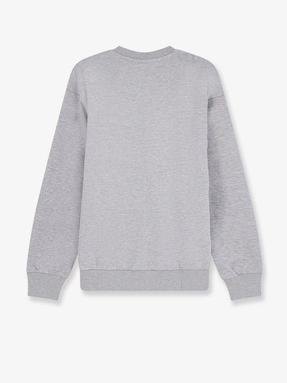 Cotton sweatshirt with front embroidered logo thumbnail