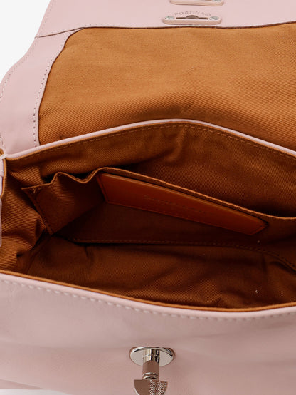 Borsa a tracolla Postina Baby in pelle thumbnail