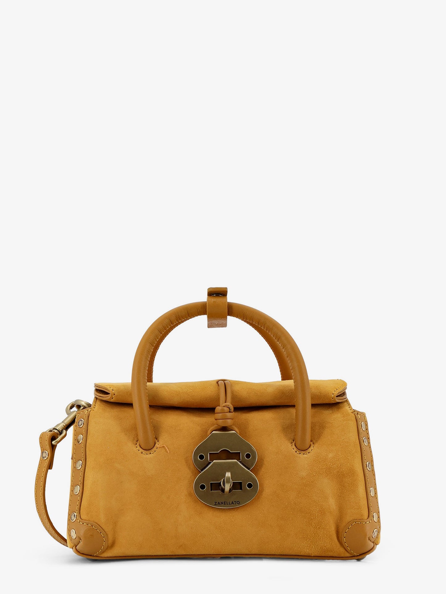 Borsa a tracolla Dotta in suede