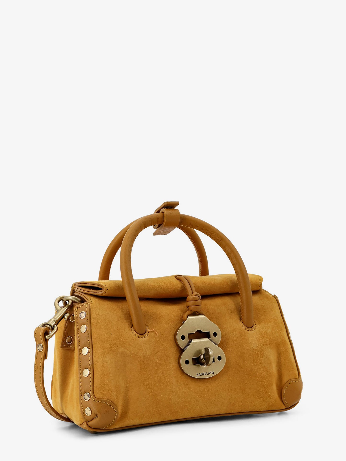 Borsa a tracolla Dotta in suede