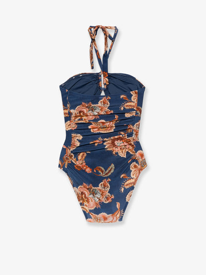 Costume intero Aster in nylon con stampa paisley thumbnail