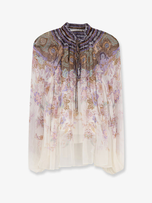 Luna Billow viscose shirt
