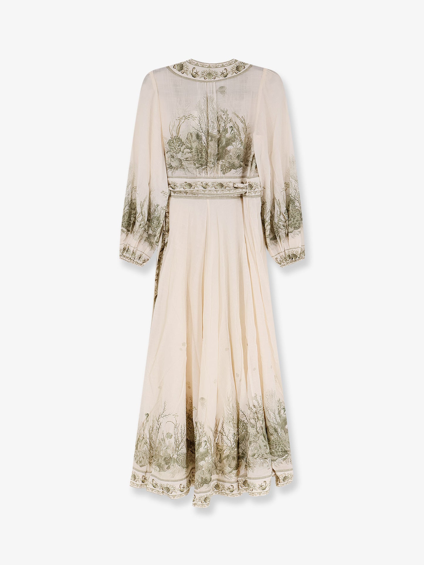 Wanderlust Wrap  Cotton Midi Dress