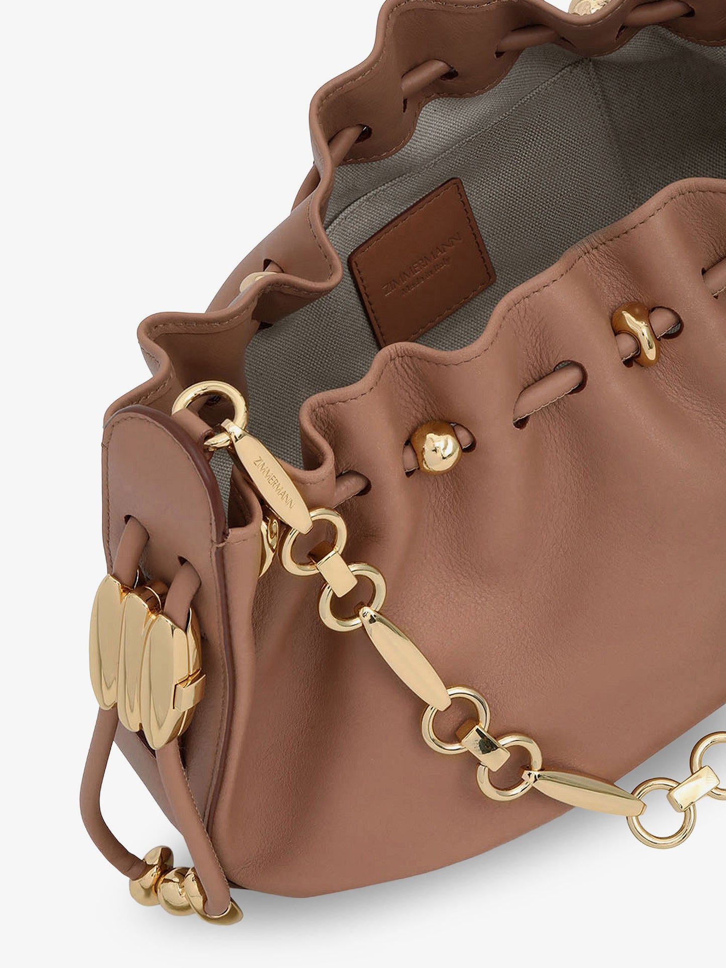 Halcyon leather clutch