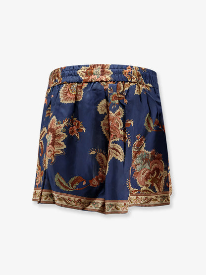 Aster Relaxed Silk Bermuda Shorts thumbnail