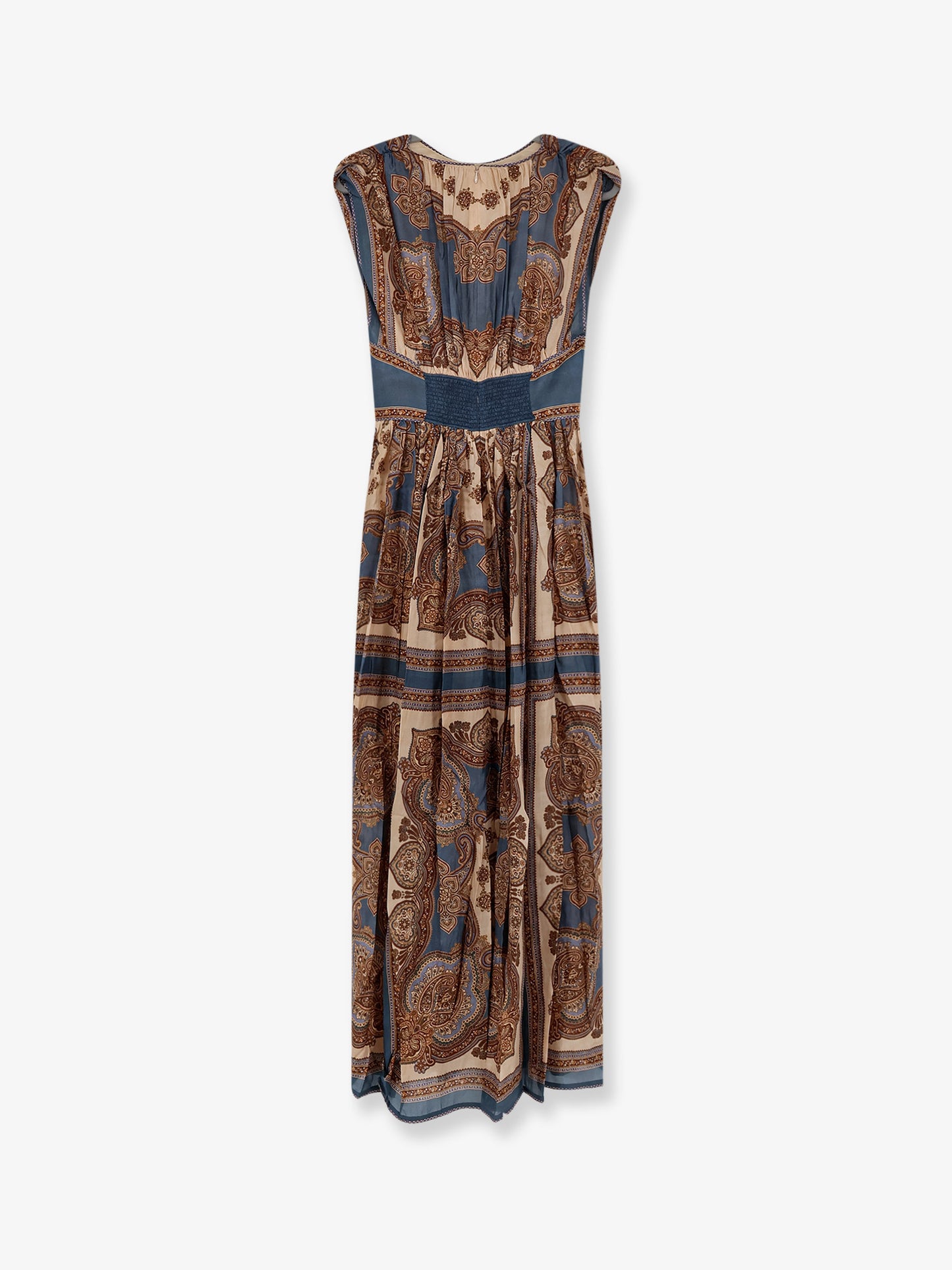 Mahon silk long dress
