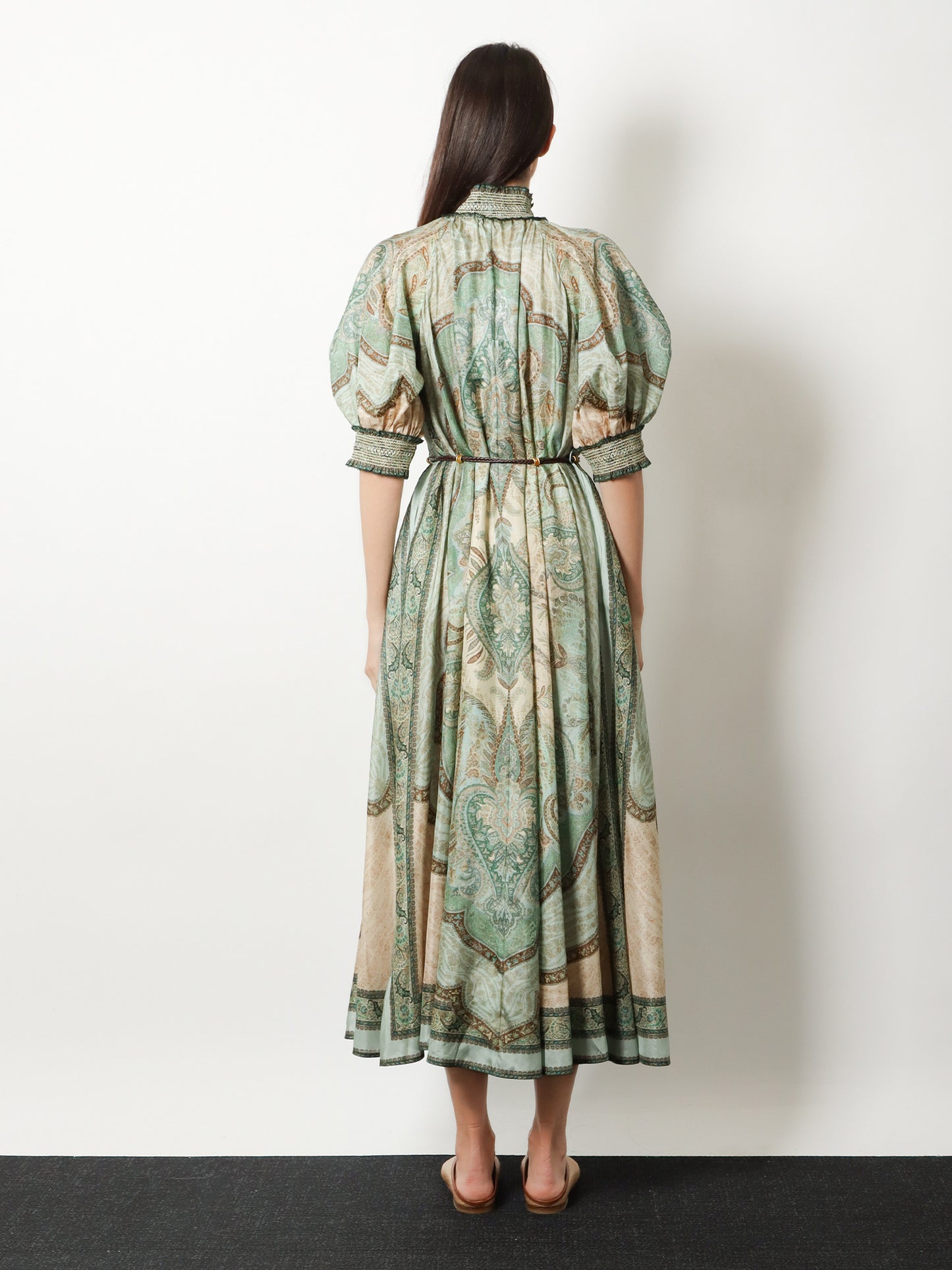Wanderlust Billow silk Dress