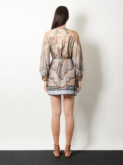 Wanderlust Tunic silk mini dress thumbnail