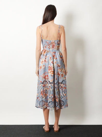 Awaken long linen dress thumbnail