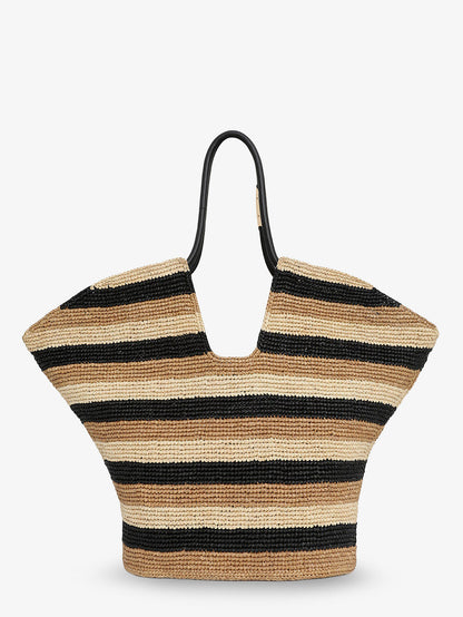 Golden Time raffia shoulder bag thumbnail
