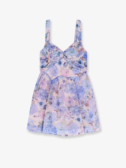 Rebellion Drape linen and silk mini dress thumbnail