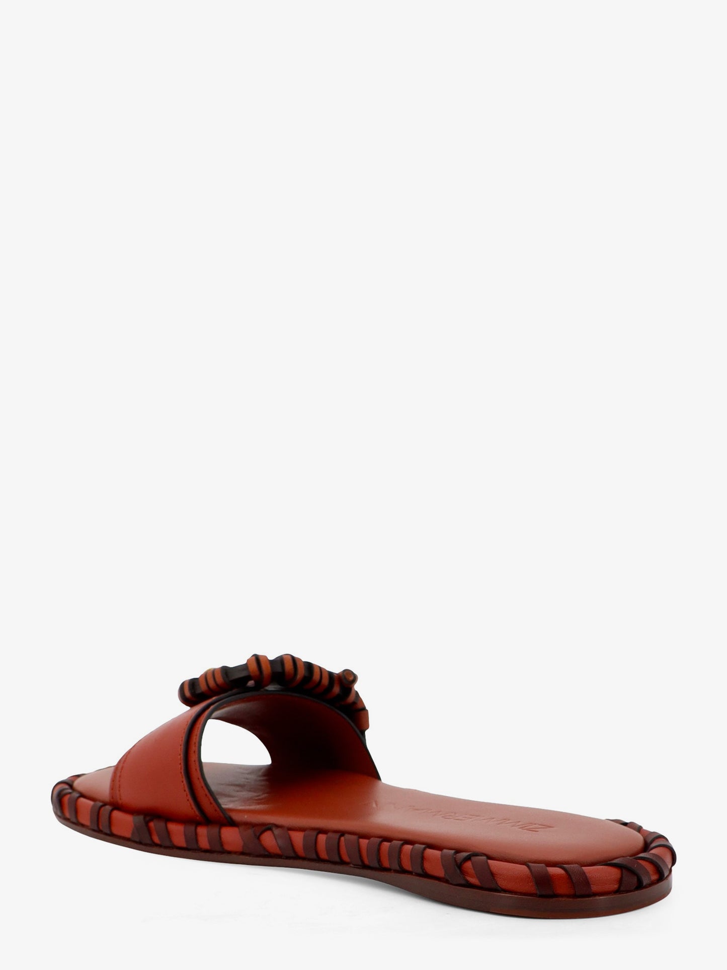 Alchemy leather sandals with woven details