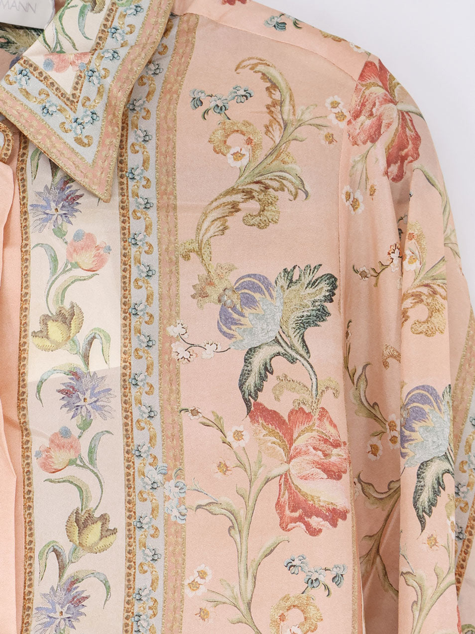 Roselight silk shirt