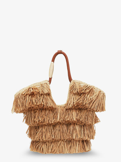 Golden Time crossbody bag with fringe thumbnail