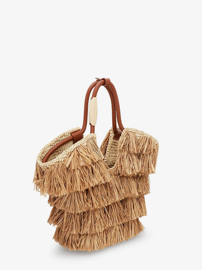 Golden Time crossbody bag with fringe thumbnail