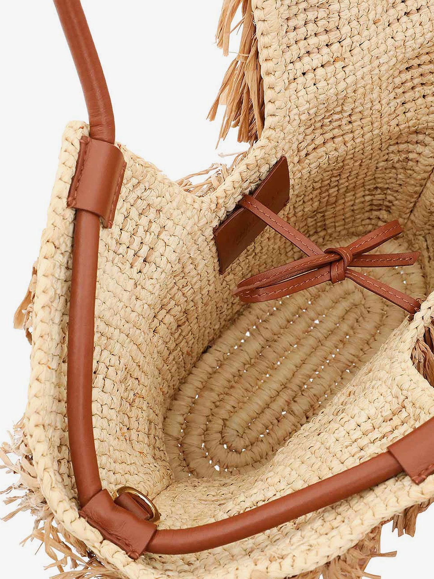 Golden Time crossbody bag with fringe