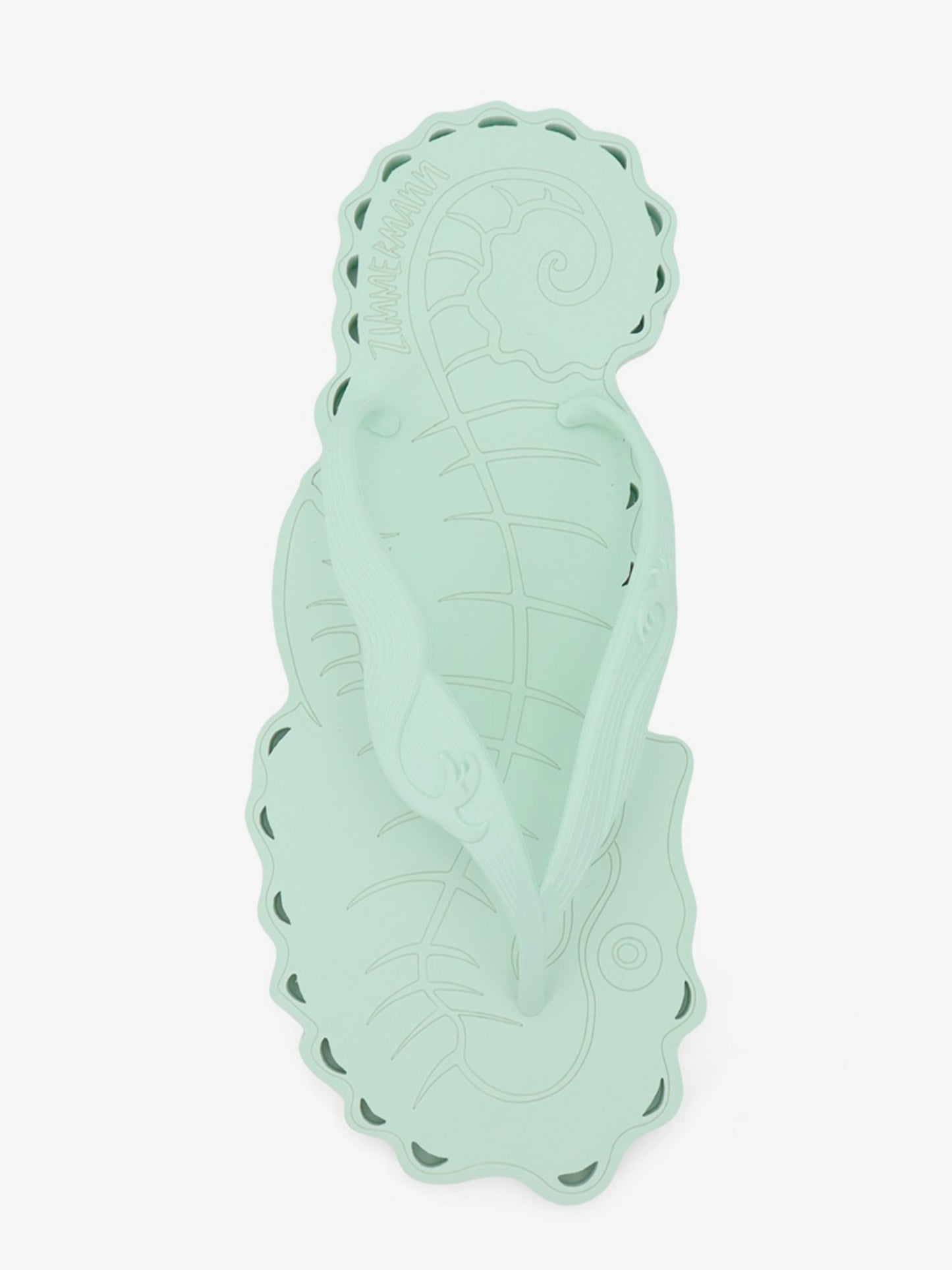 Seafoam Thong rubber sandals