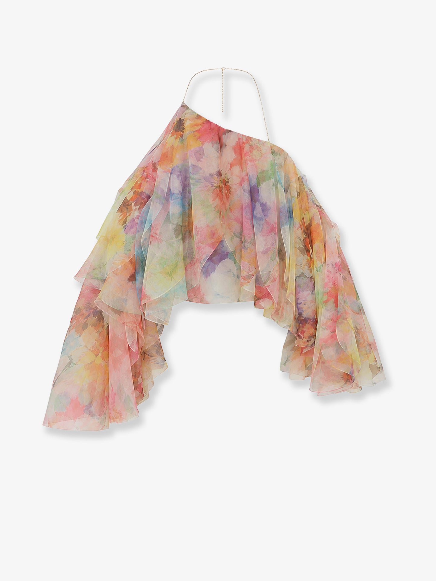 Luna Fanned multicolor top