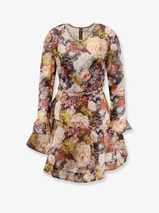 Alchemy linen and silk dress