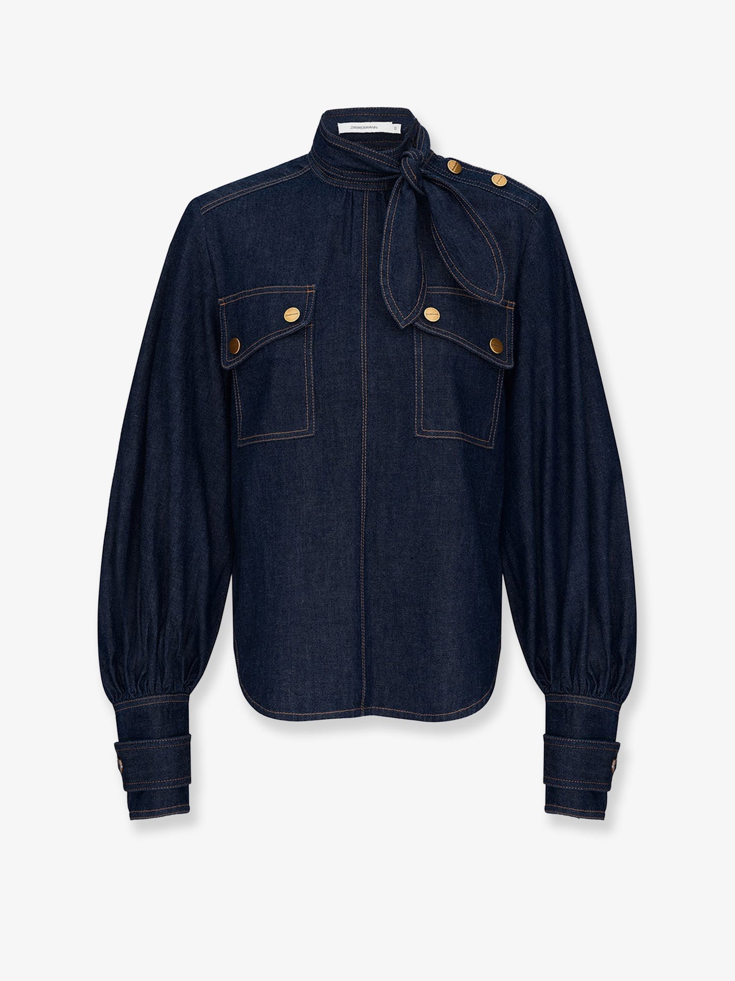 Camicia Cargo in denim