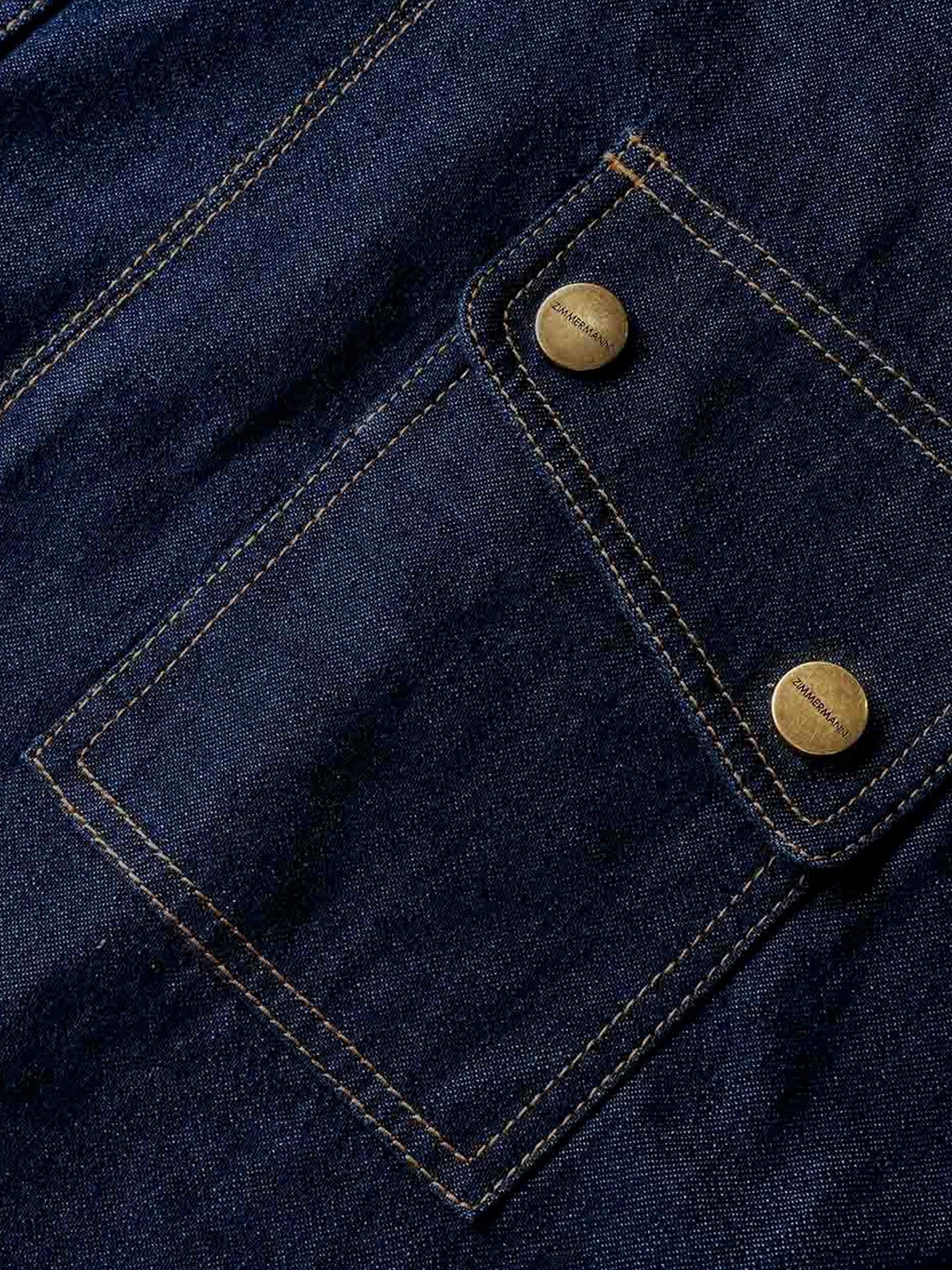 Camicia Cargo in denim