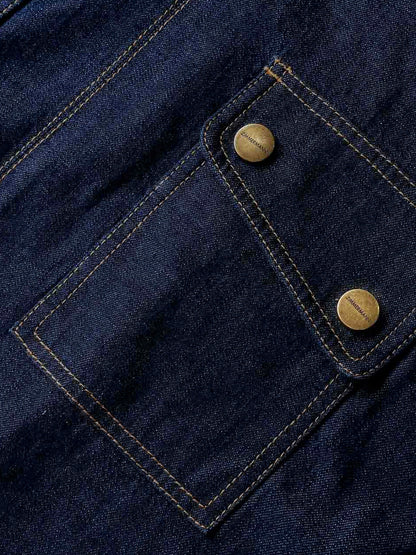 Camicia Cargo in denim thumbnail