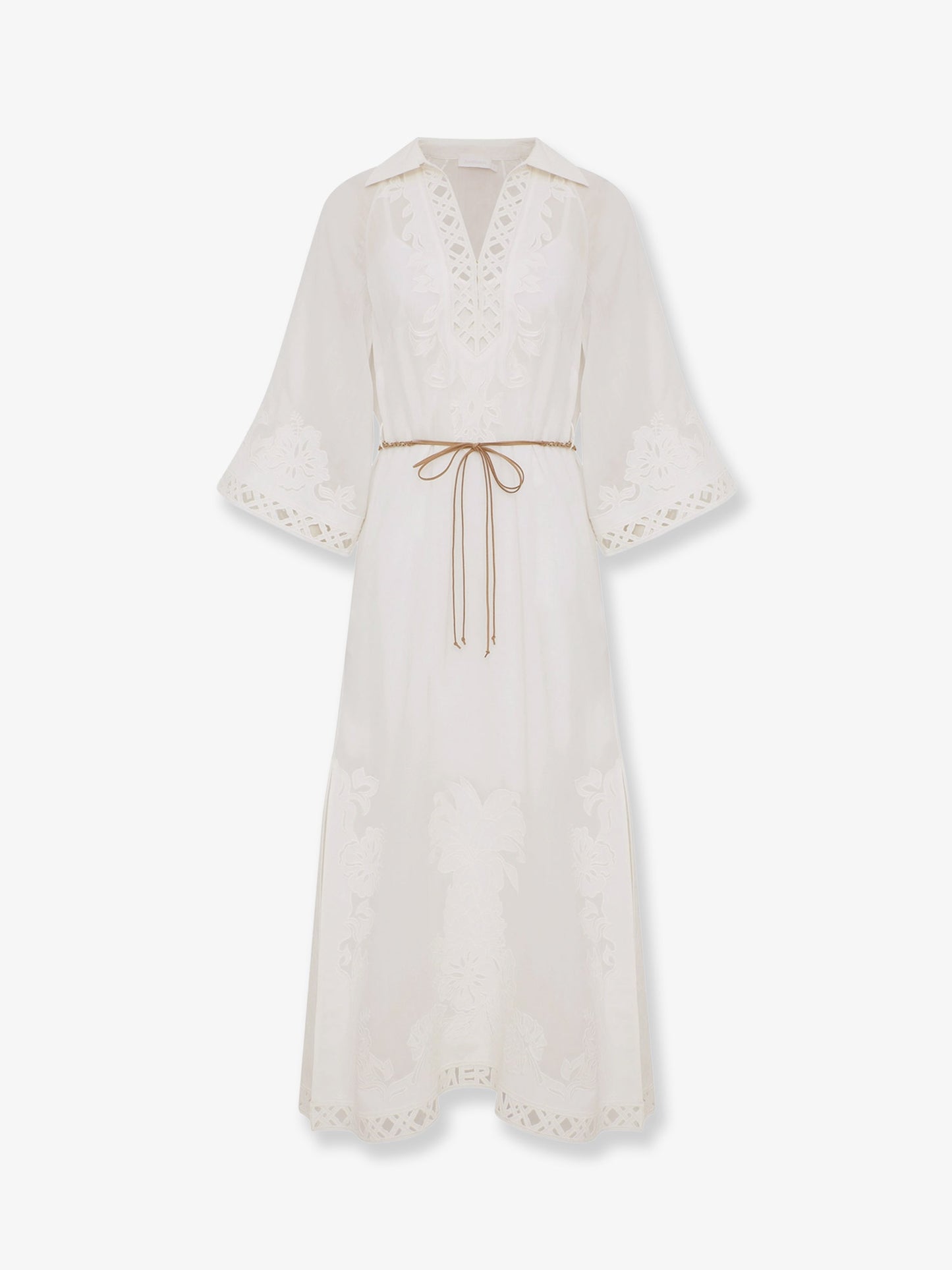 Indra long ramie dress
