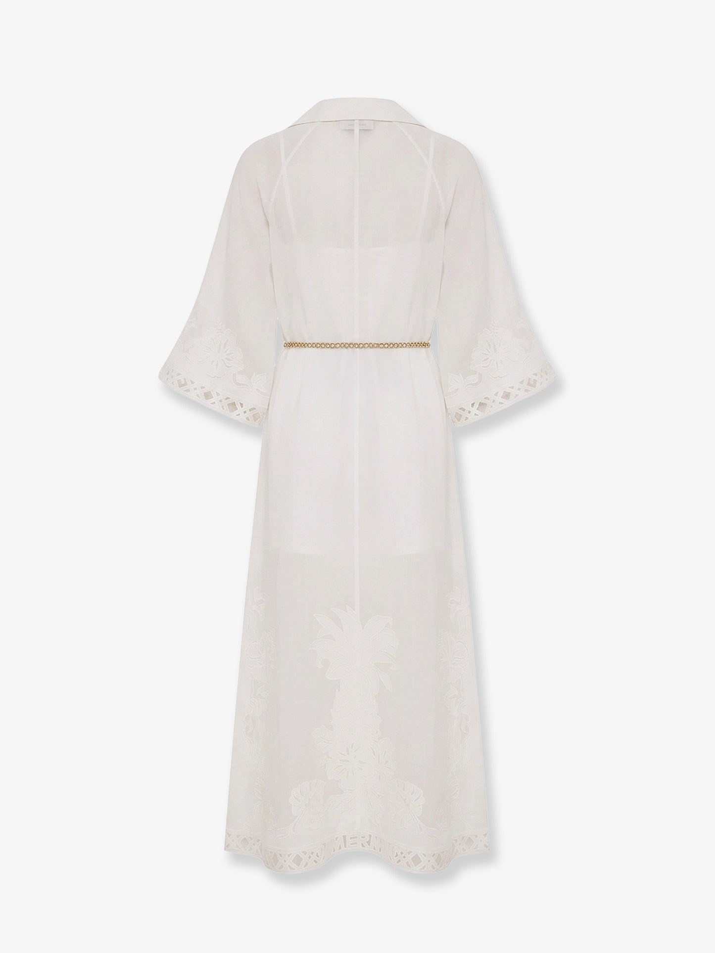 Indra long ramie dress