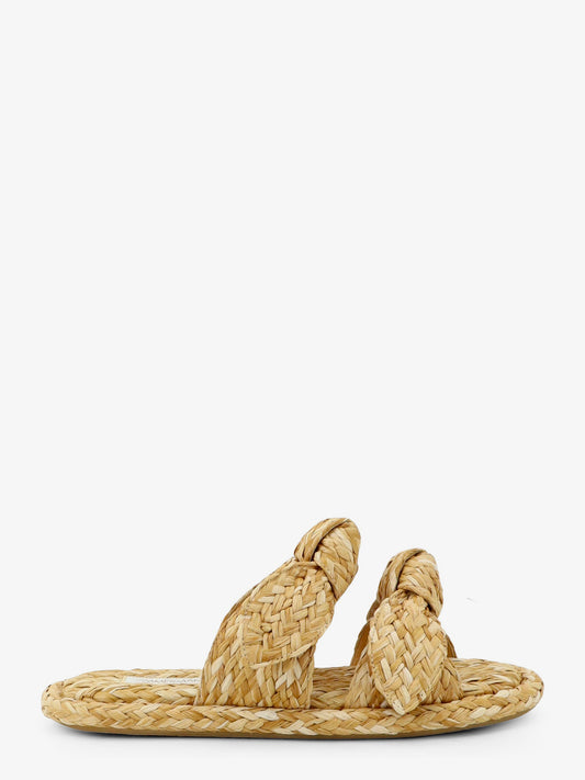 Carousel raffia sandals