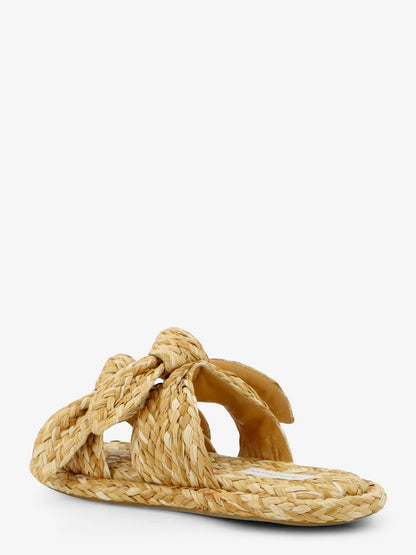 Carousel raffia sandals thumbnail