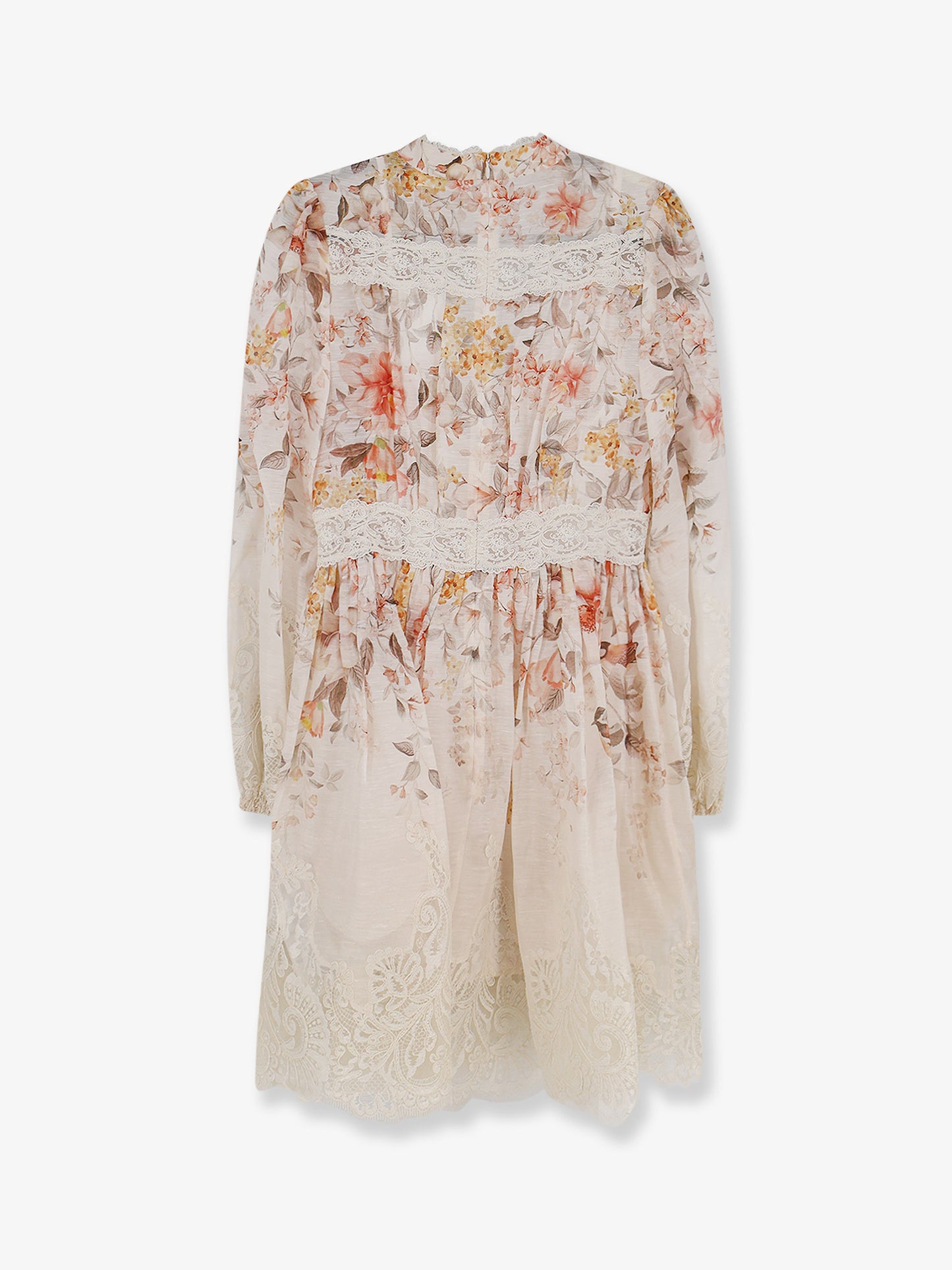 Luna linen and silk dress