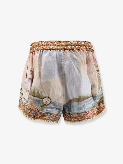 Mahon multicolor linen shorts thumbnail