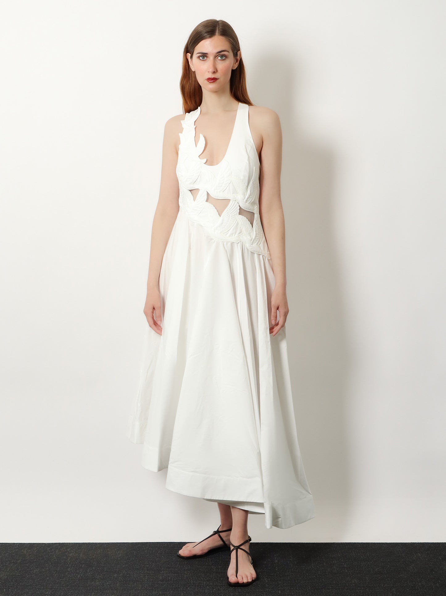 Luna Applique cotton dress