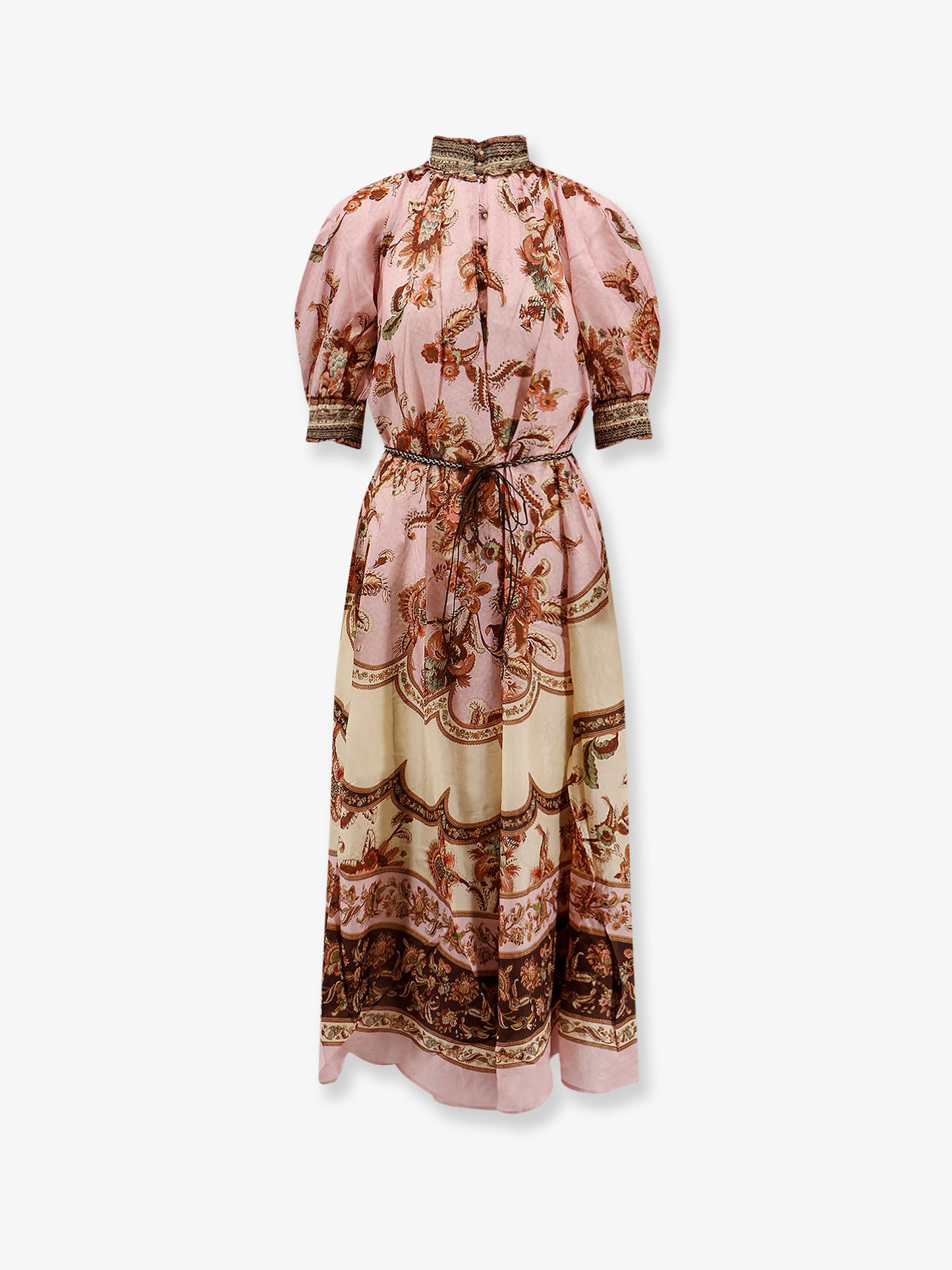 Aster Billow silk long dress