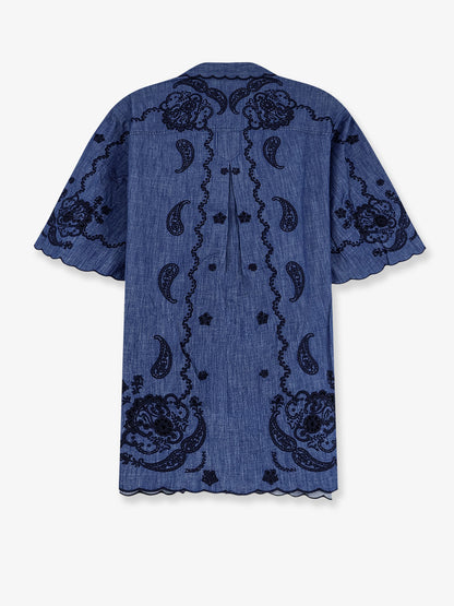 Aster denim mini dress thumbnail