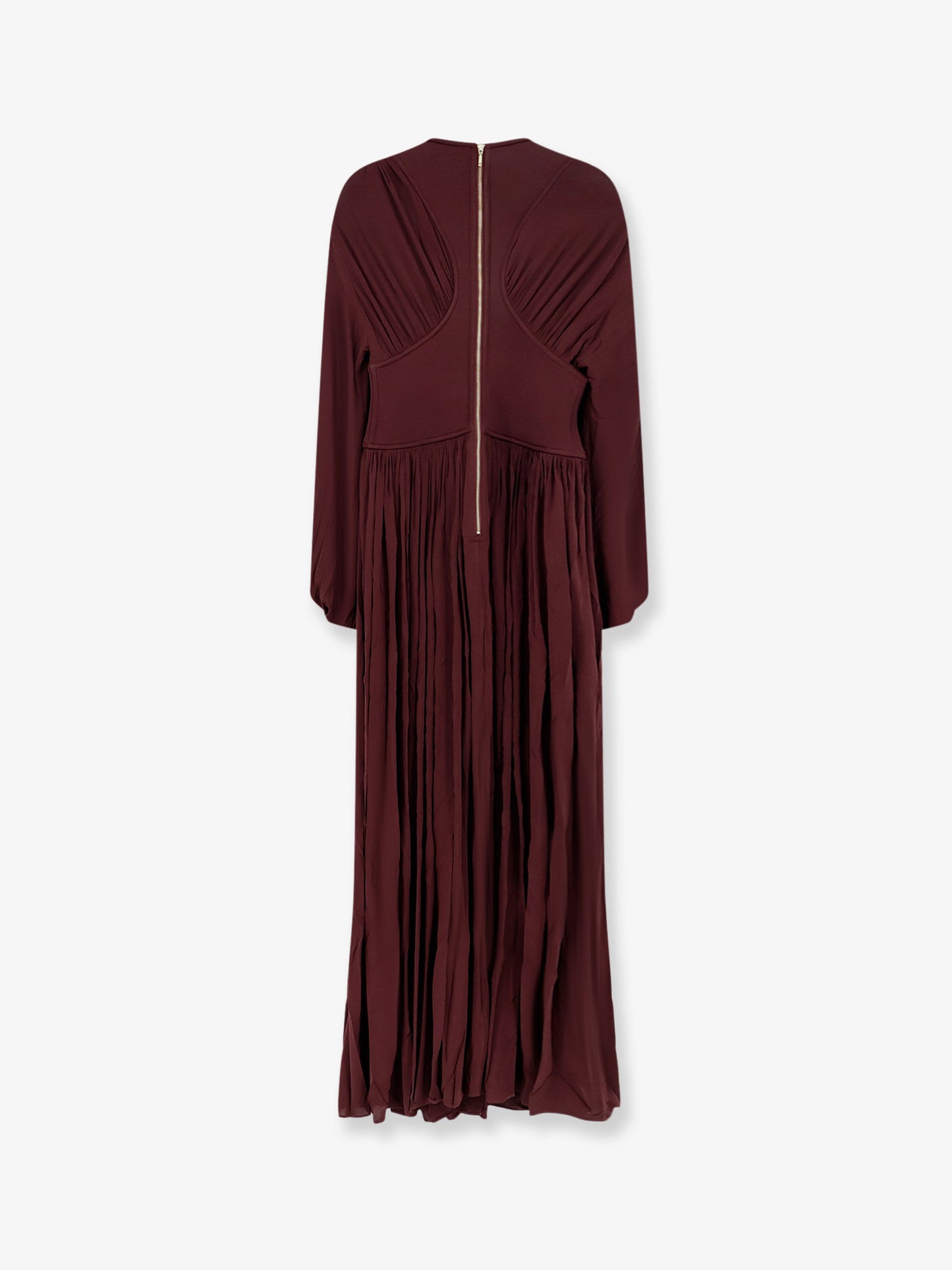 Luna Billow stretch viscose long dress