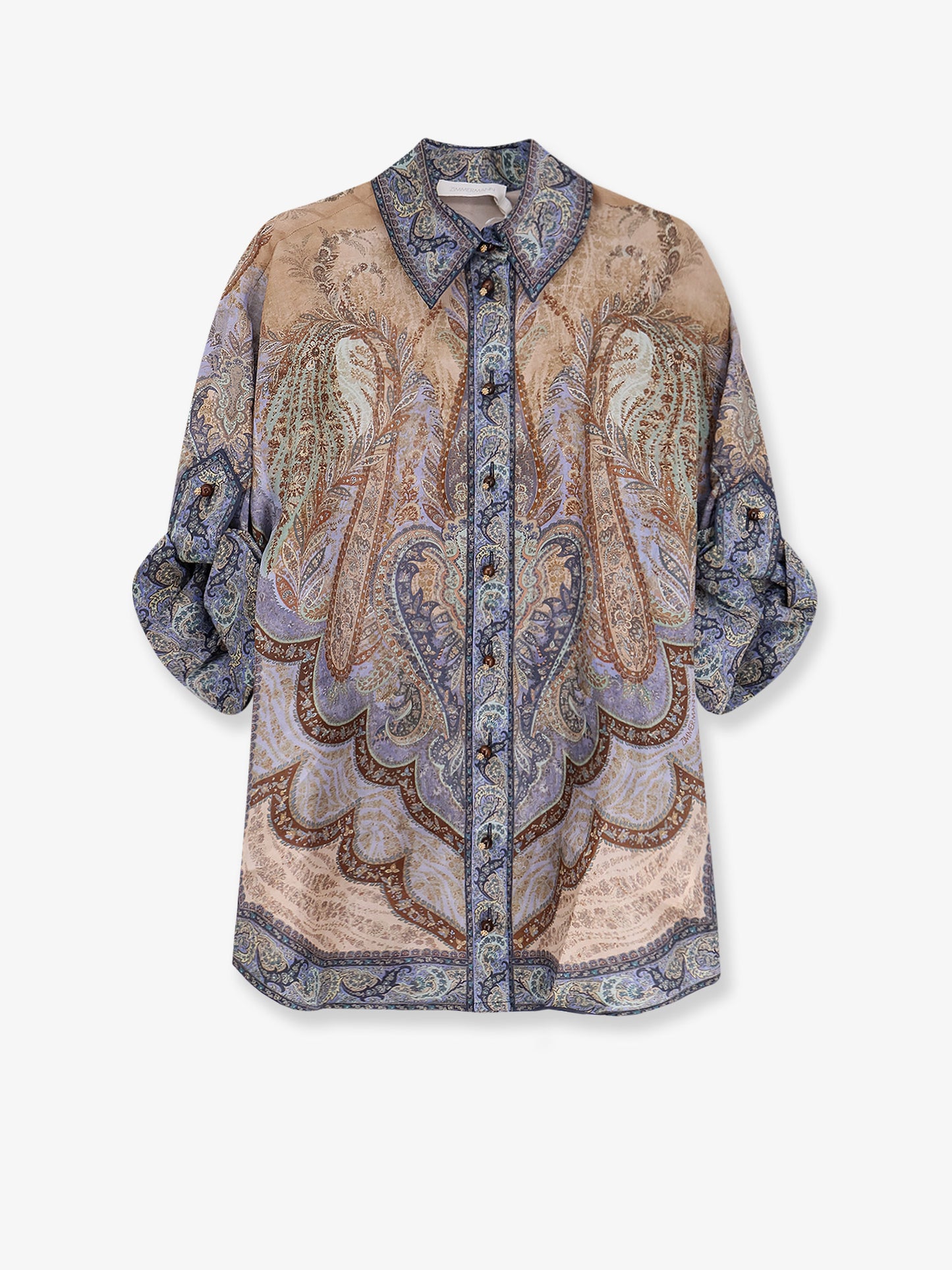 Wanderlust silk shirt