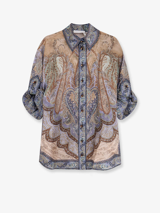 Wanderlust silk shirt