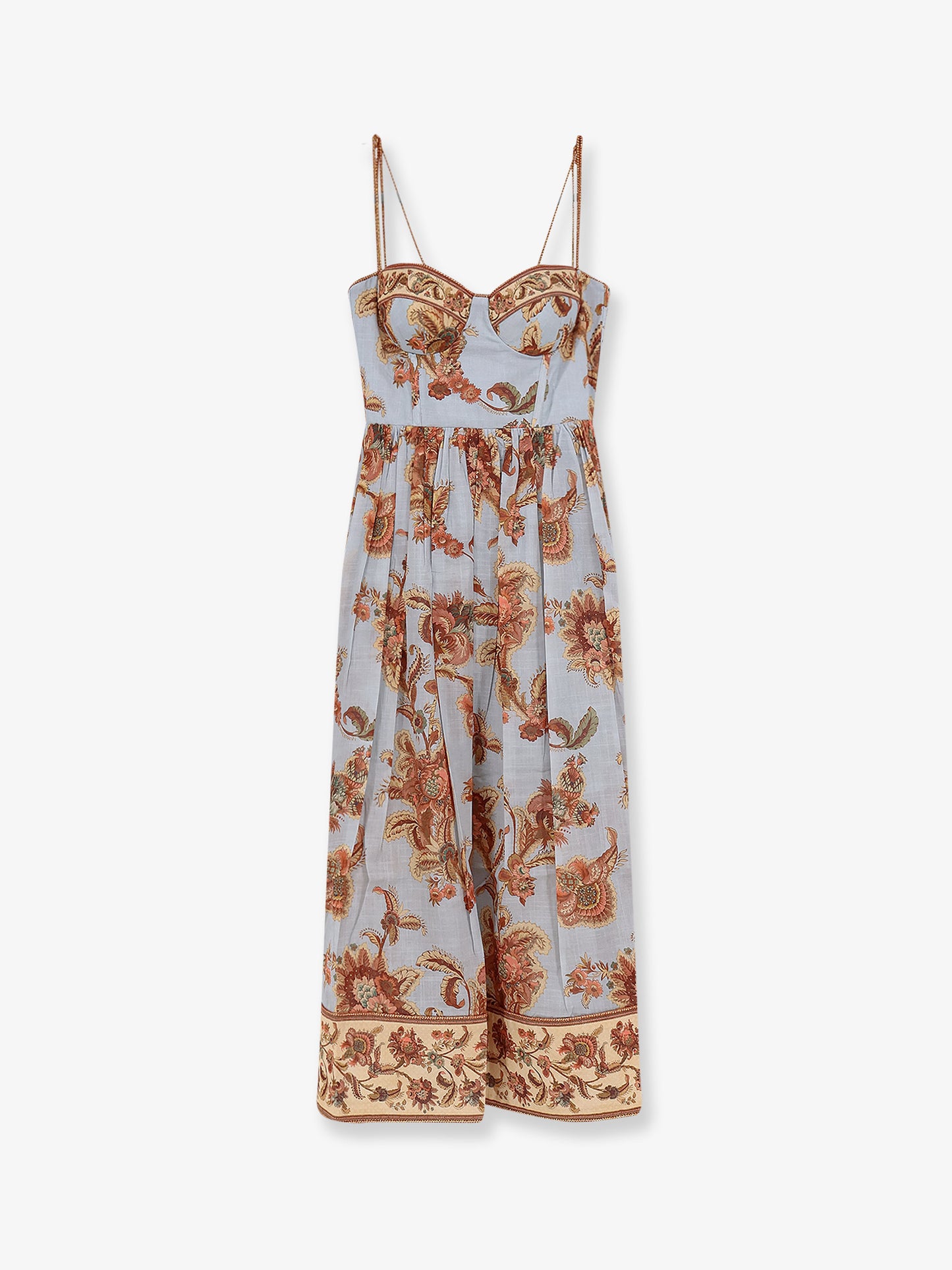 Aster Corset cototn midi dress