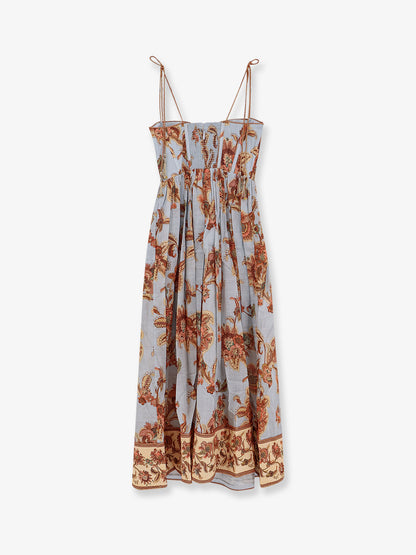 Aster Corset cototn midi dress thumbnail