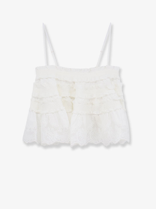 Alchemy Shirred Bandeau Top