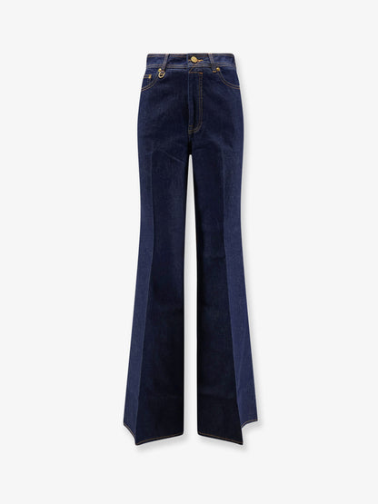 Cotton Denim Flare Jeans thumbnail