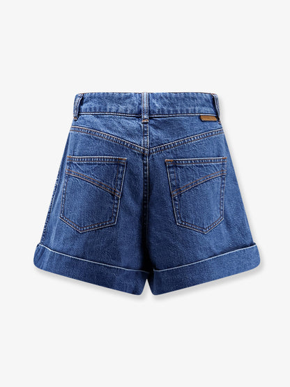 Tailored denim shorts thumbnail