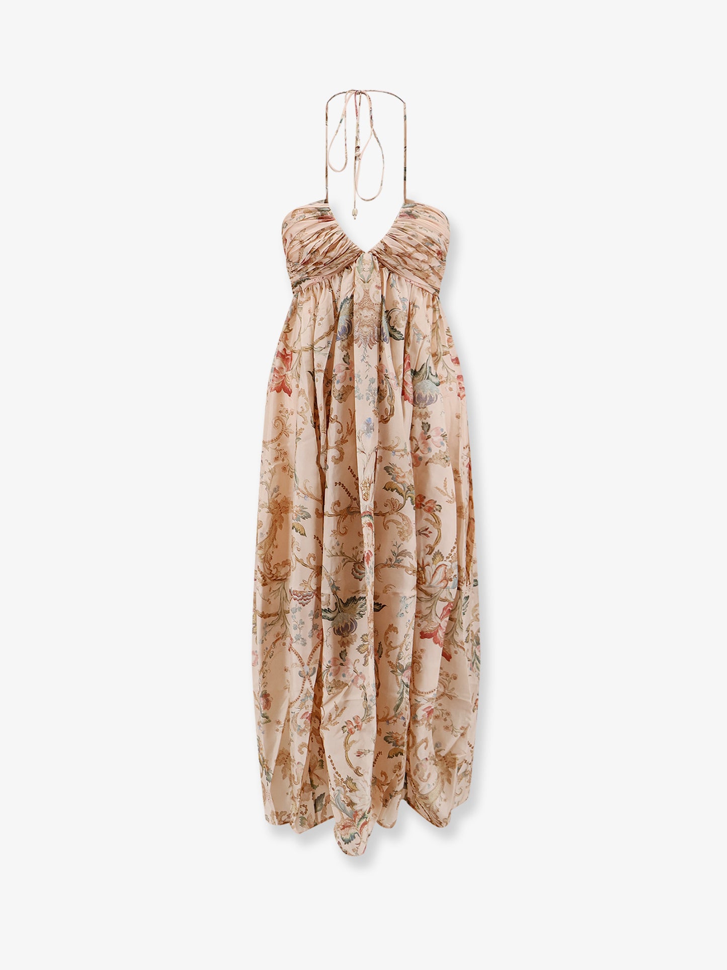 Roselight silk dress