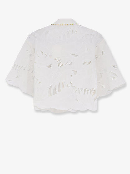 Mahon cotton shirt with all-over embroidery thumbnail