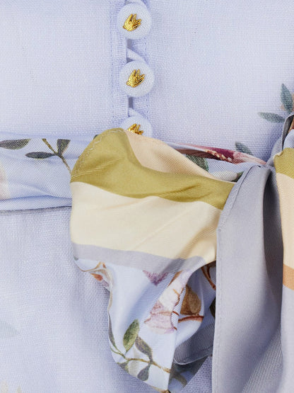 Rebellion linen mini dress thumbnail