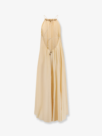 Aster silk long dress thumbnail