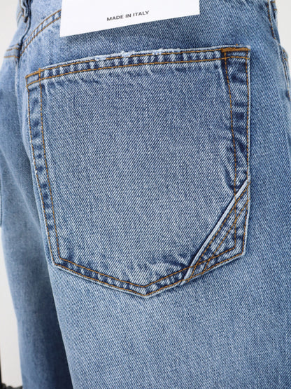Blue denim jeans thumbnail