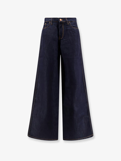 The Silk Kat Jeans with contrasting stitching thumbnail