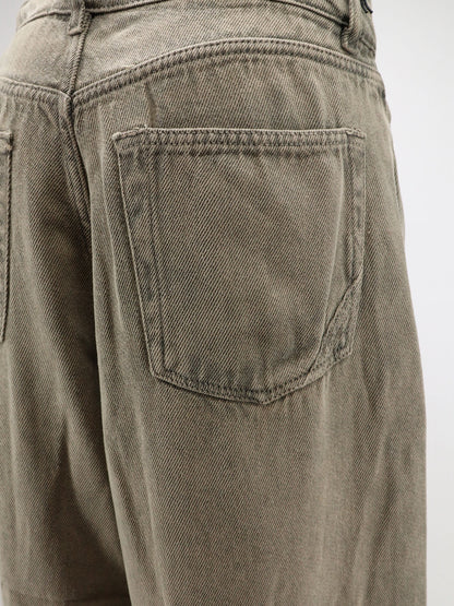 Washed-out denim Skater trousers thumbnail